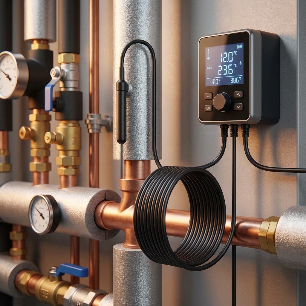 NTC10K Sonde de remplacement pour régulateurs de température et thermostats - 1 sonde noire - 3