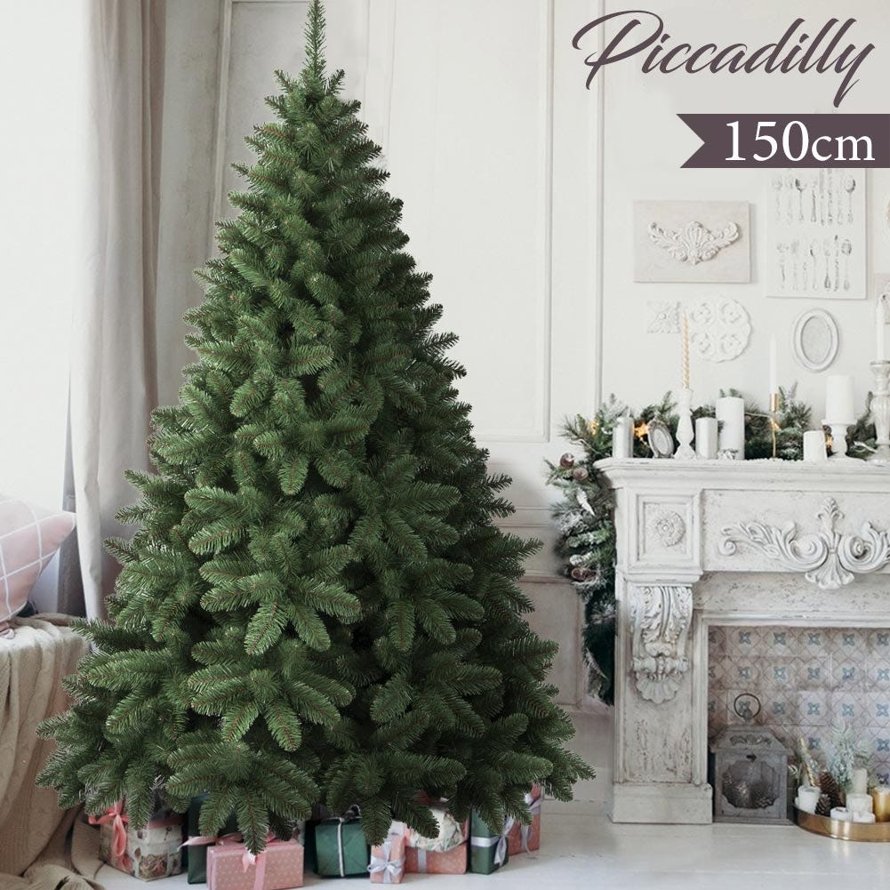 Albero di Natale Artificiale 150 cm 500 Rami con Innevato Pigne Folto e Realistico, Alberi di Albero di Natale Artificiale 150 cm 500 Rami con Innevato Pigne Folto e Realistico, Alberi di