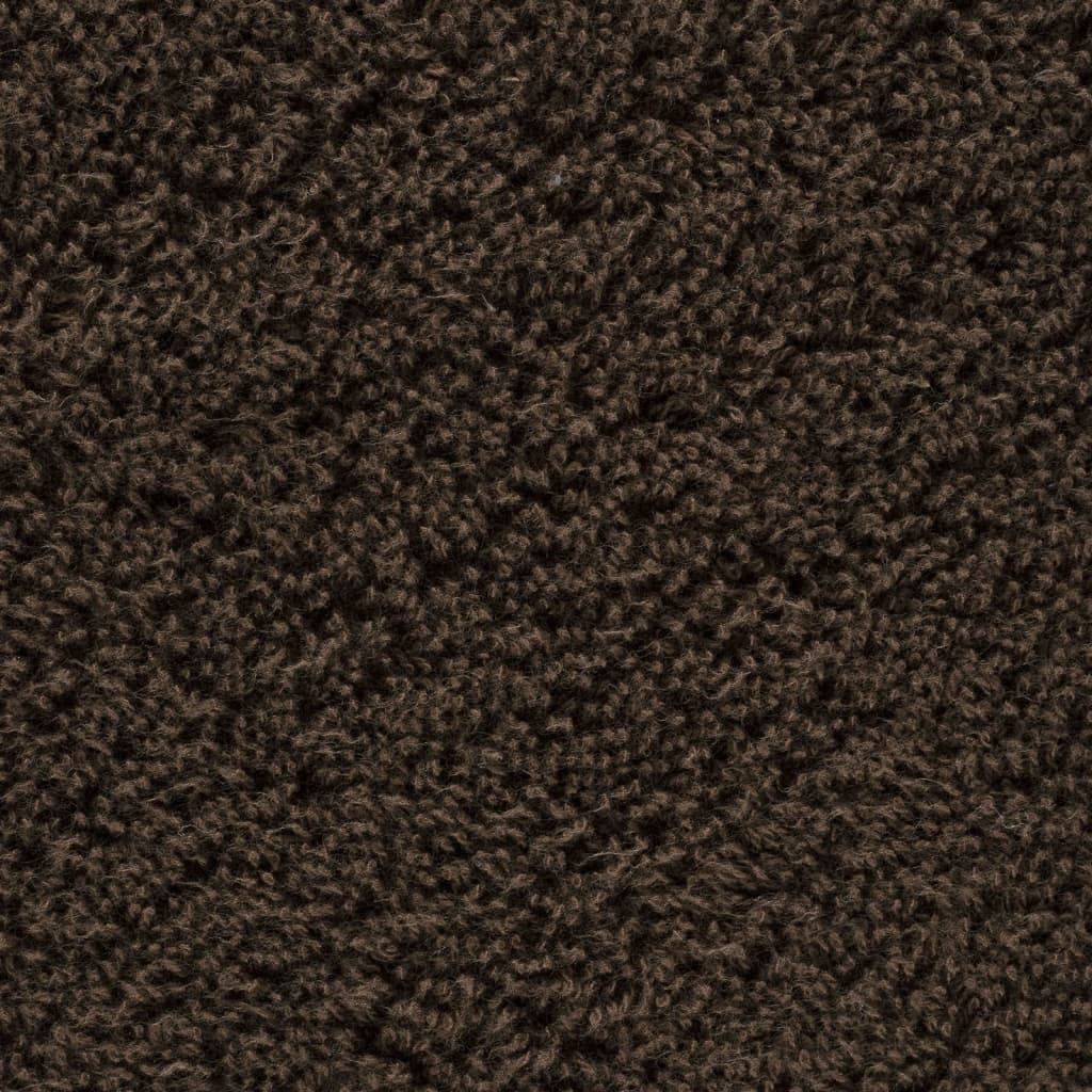 Ensemble de serviettes de qualité supérieure SOLUND 6pcs marron vidaXL - 7