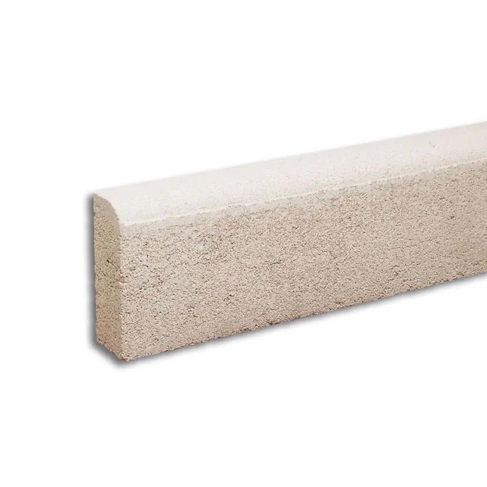Bordure décorative 100x20x8 cm. Unité / Bords droits / Gris - 3