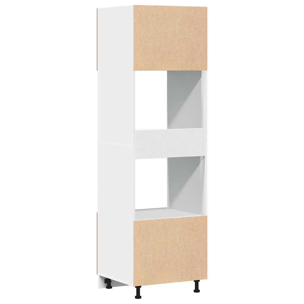 Colonne à micro-ondes Chêne artisanal 60 x 57 x 207 cm Bois d'ingénierie - 8