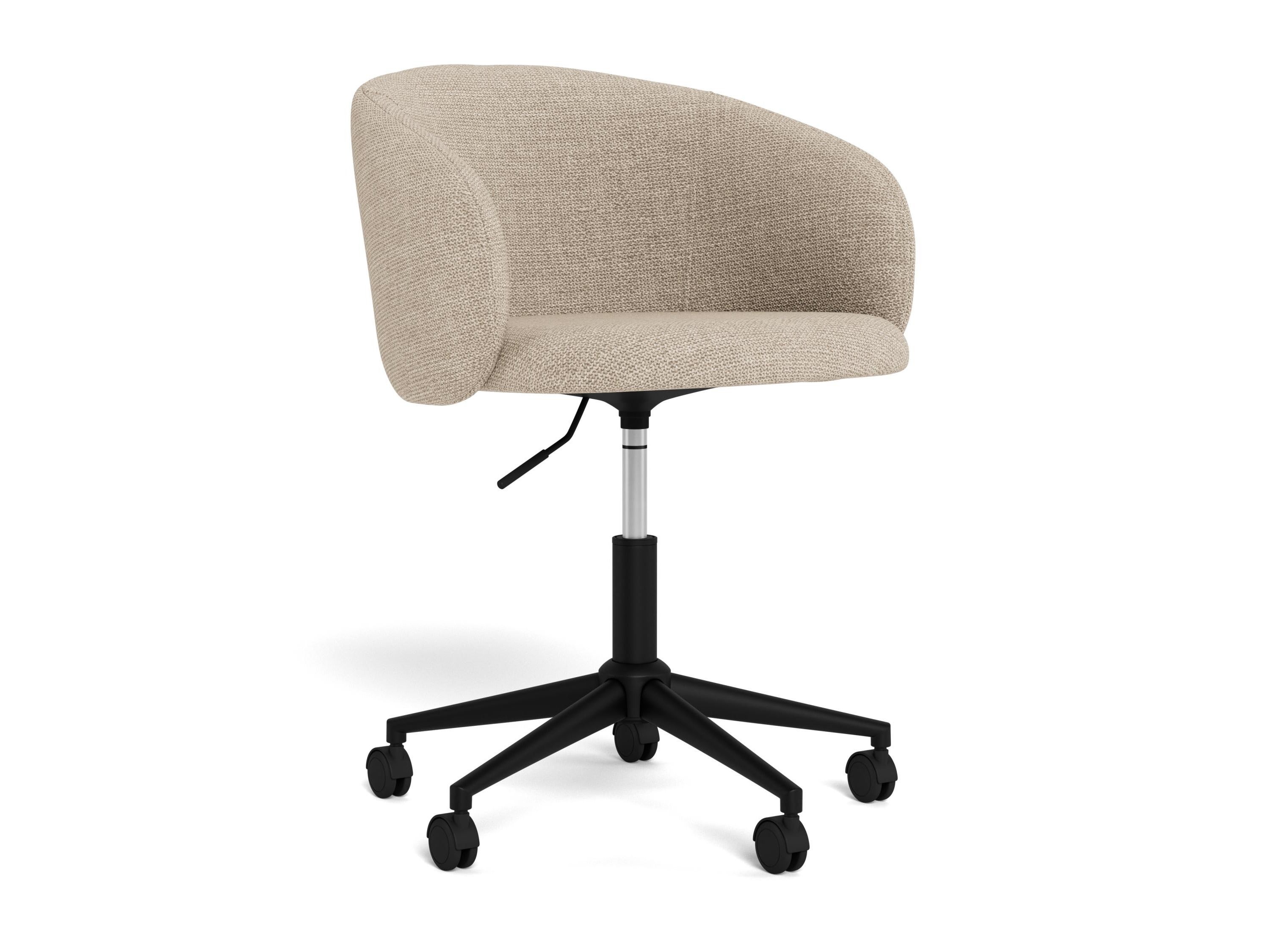 Moveis  Silla De Oficina Norsica 981, 83X56x57cm, Con Ruedas, Con Reposabrazos, Mecanismo De La Silla: Económico Beige , Leroy Merlin