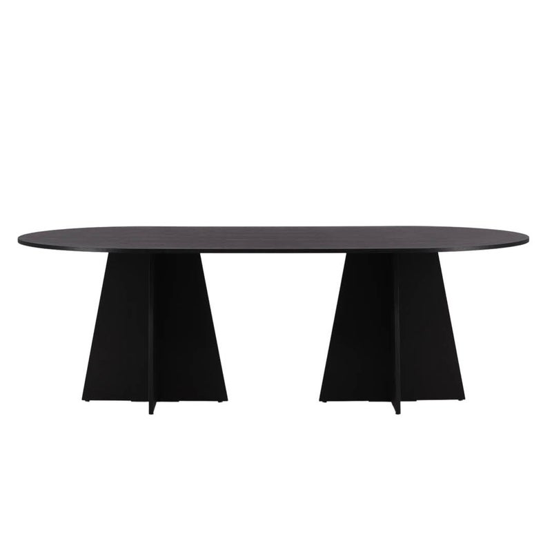 Bootcut stół do jadalni 115x230cm czarny.