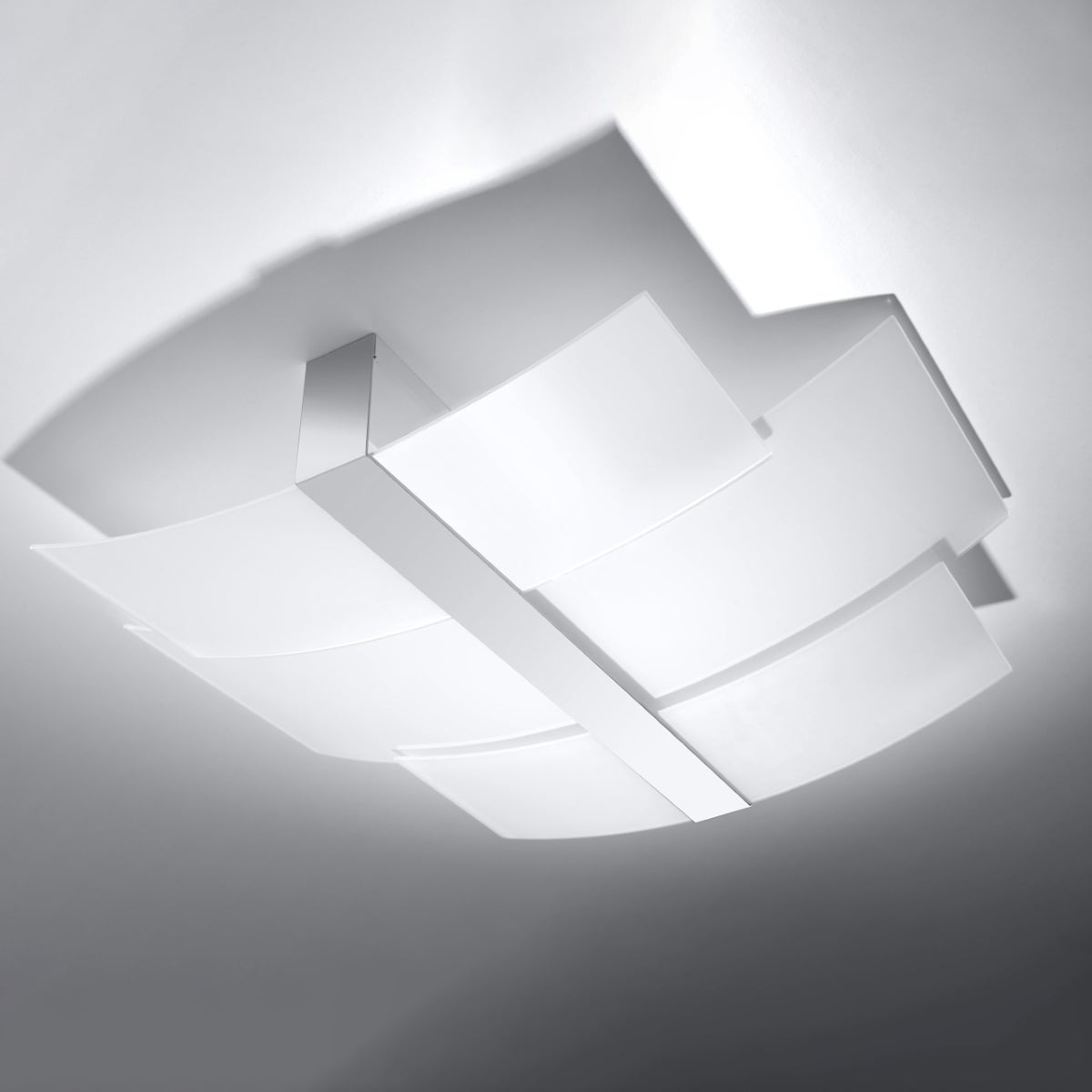 Plafon ZELORA chrom LED 4000K - 61x53x7cm Sollux