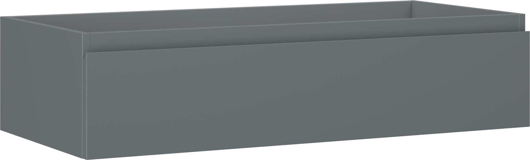 Mexen Orio szafka łazienkowa podumywalkowa 100 cm, 1 szuflada, grafit mat - 91A10-10023-1-BF66