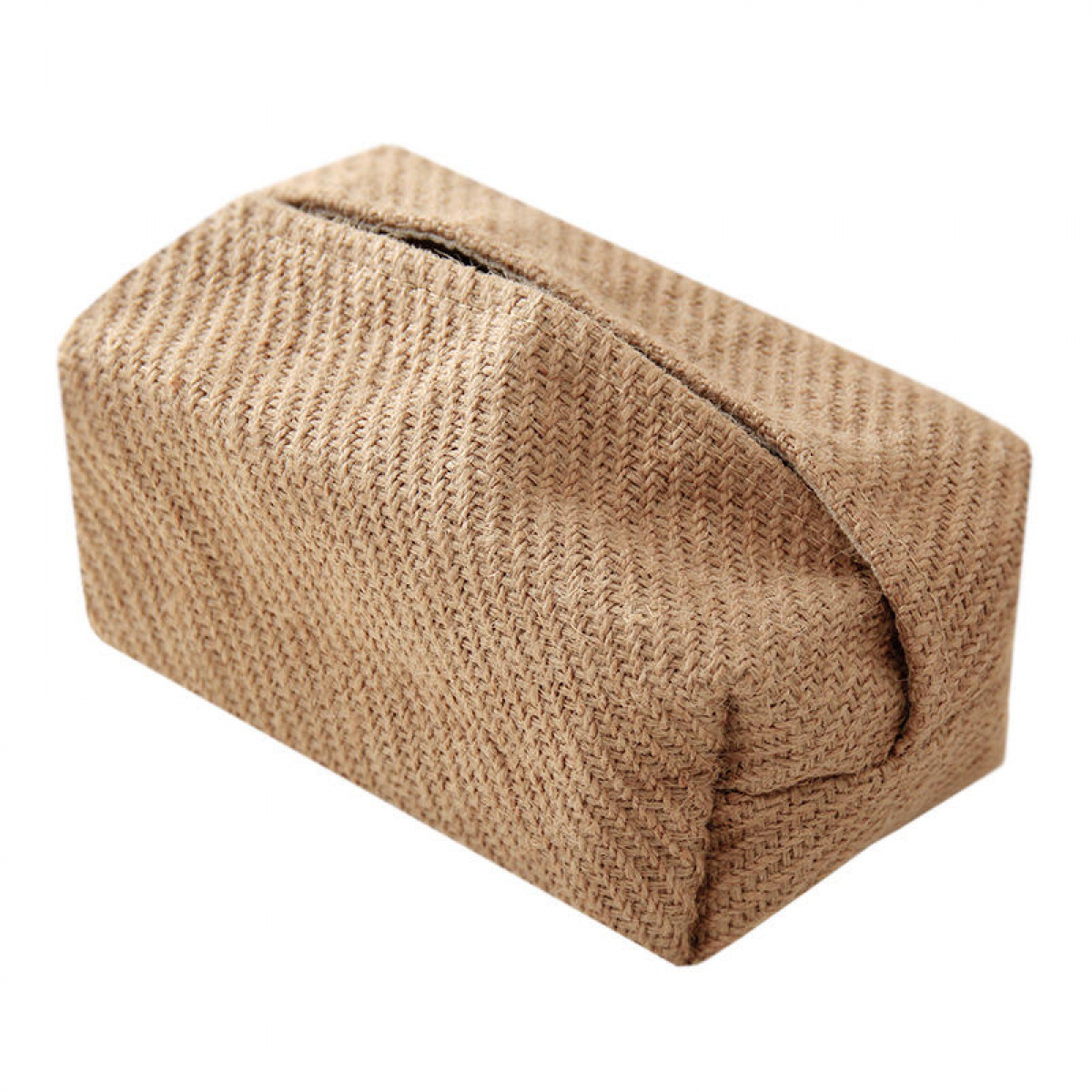 Suport batistă din in și bumbac, 22x10x10 cm, suport batistă din hârtie, accesorii