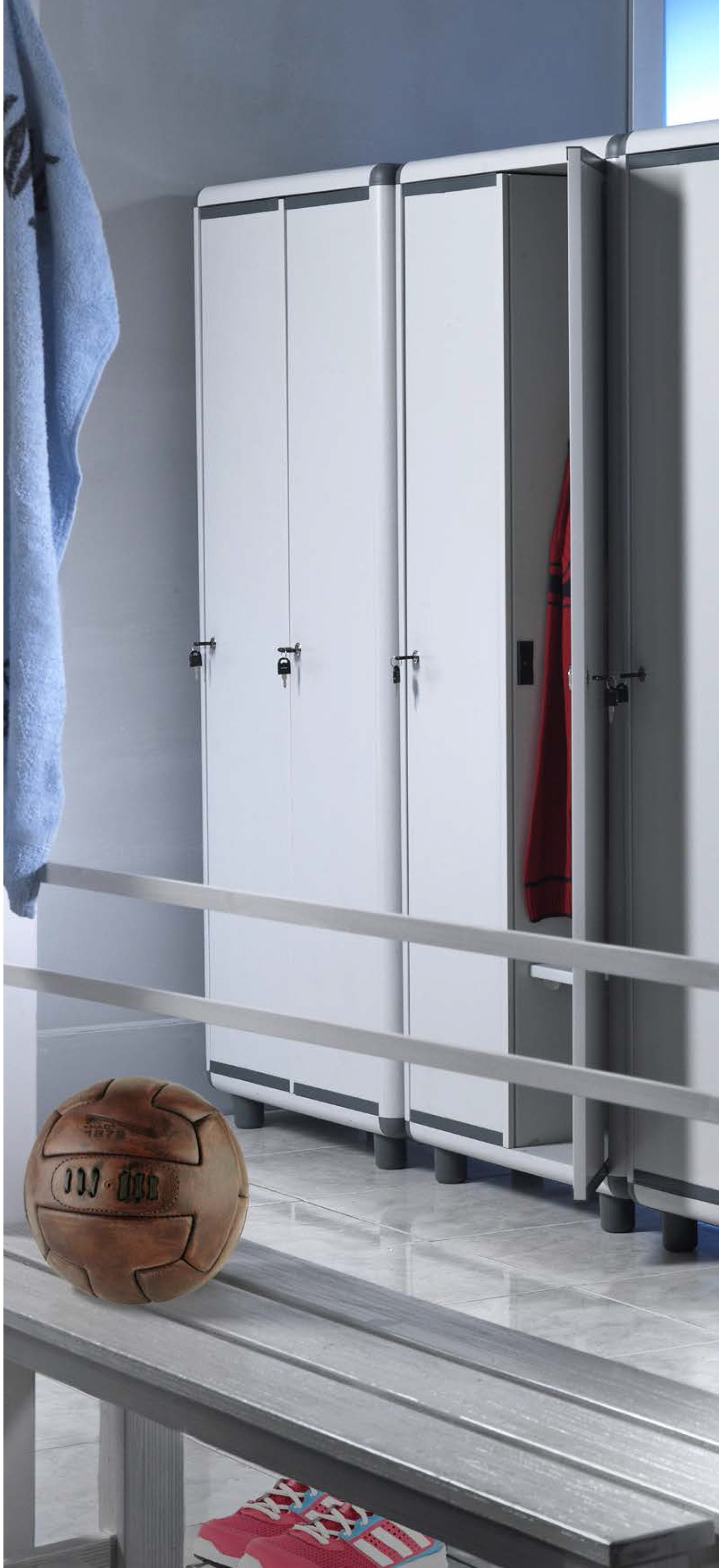 Dressing à double nettoyage Easy L 59 x P 40 x H 175 cm gris clair - 3