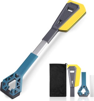 AUPROTEC Grattoir à Glace Avec Gant Raclette Pare Brise, Doublure