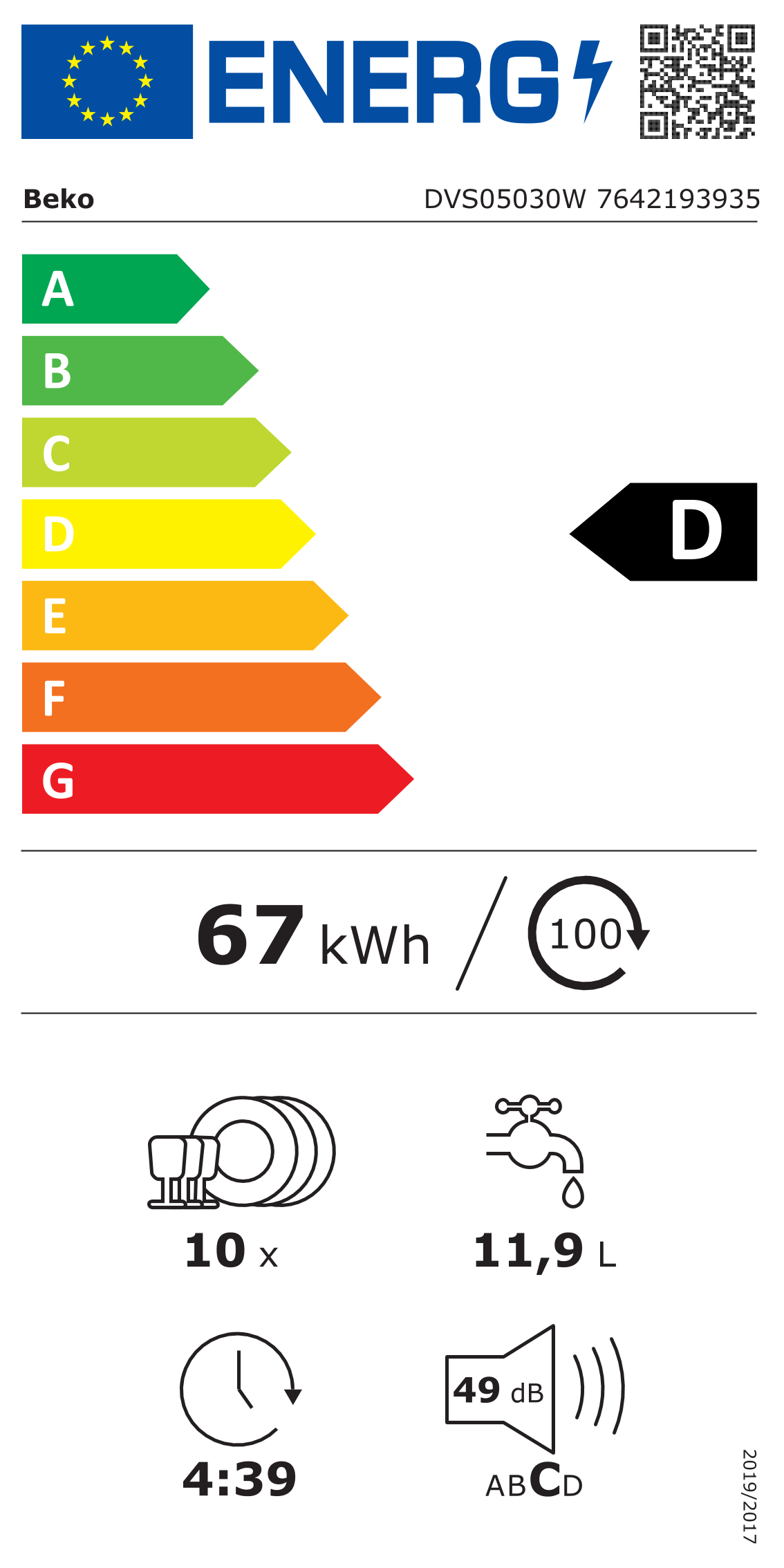BEKO - Gem > Lavage > Lave-Vaisselle - 8