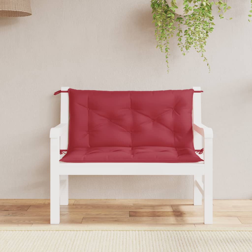 Tappetino Morbido Per Panca Da Giardino 53x180 Cm – Antiscivolo, Con Lacci, Imbottito, Colore Marrone