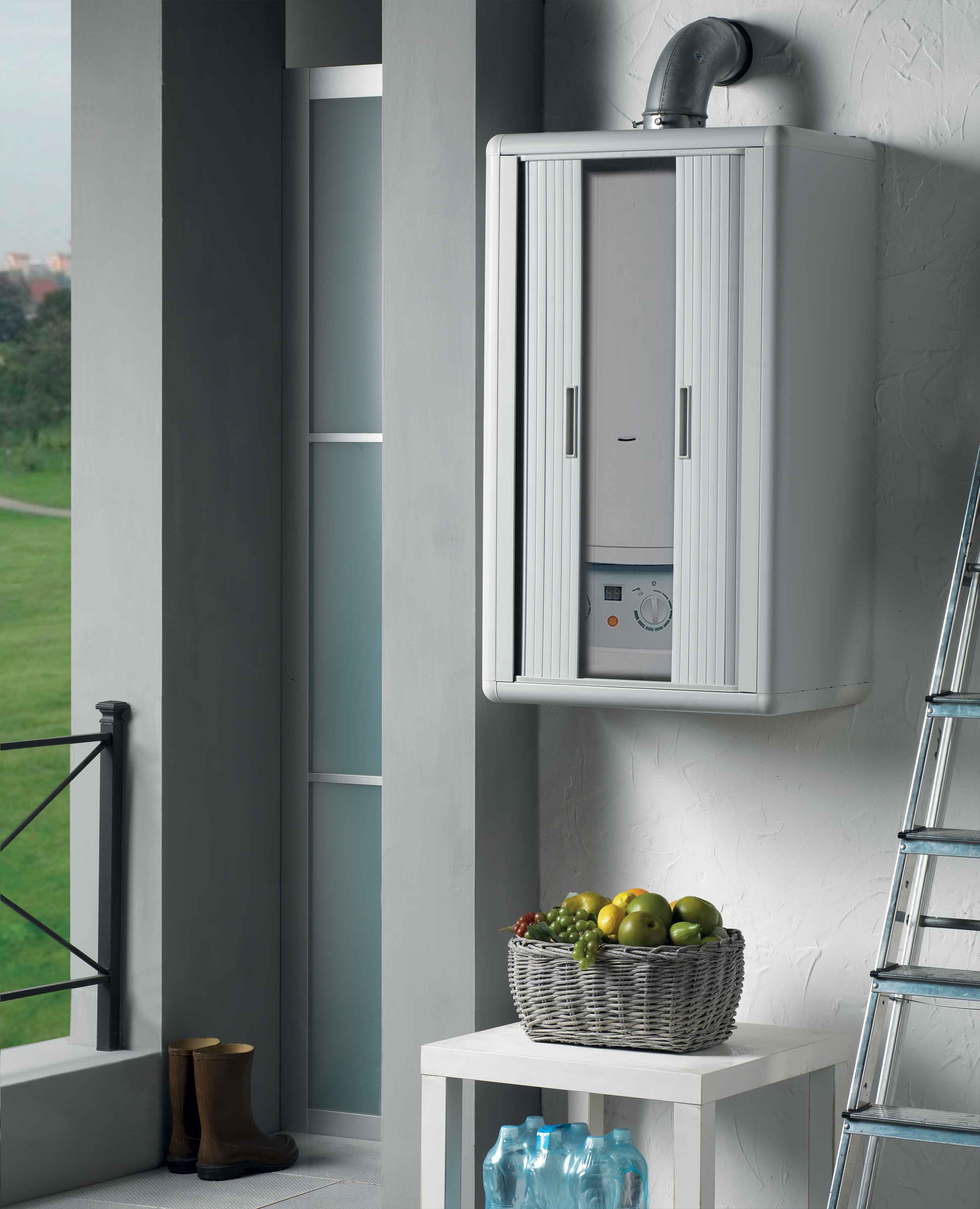 Copri Caldaia Protettivo - Modello New H, Dimensioni 96x54x43 Cm, Design Moderno, Protezione Sicura