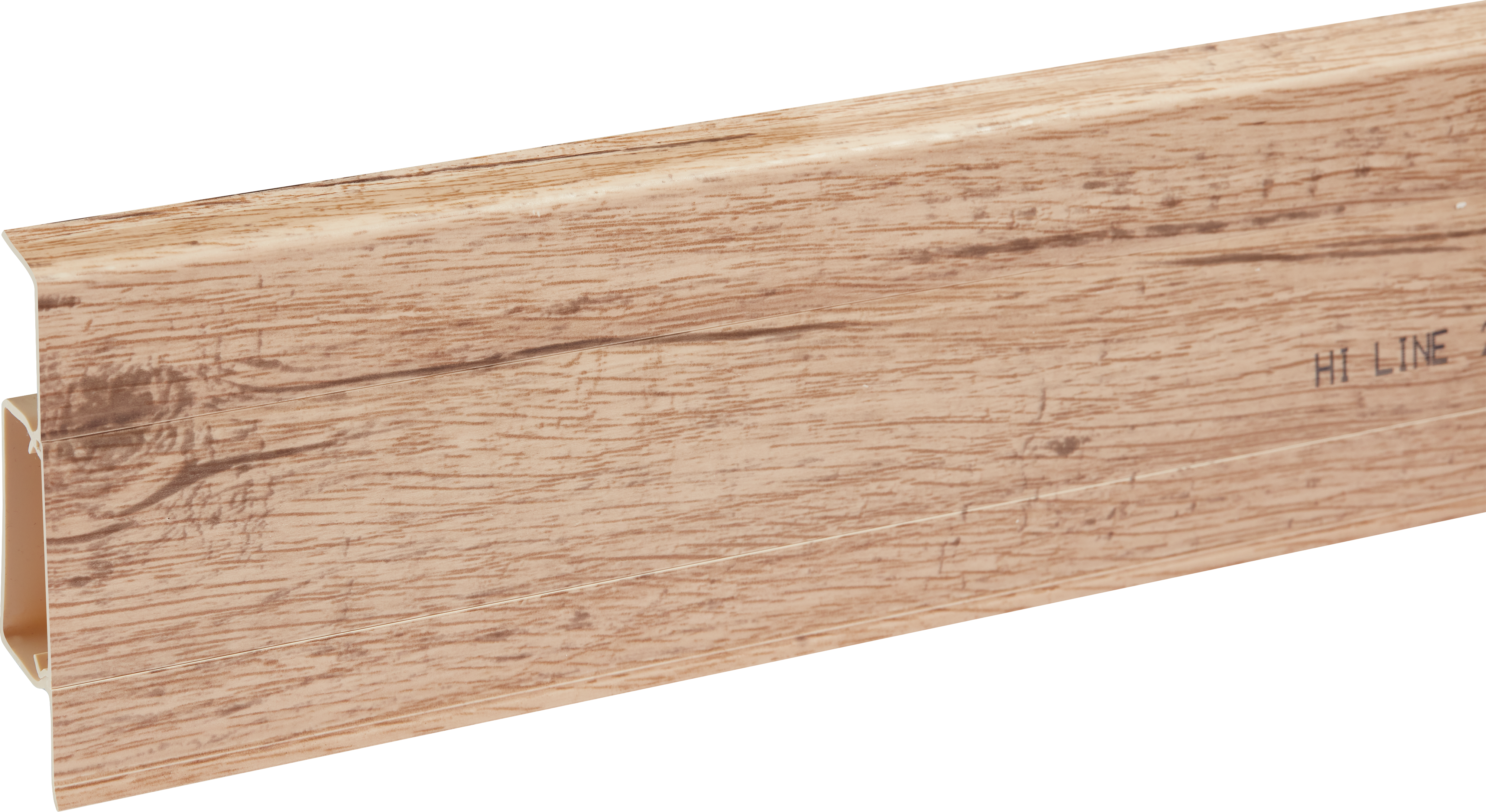 Listwa przypodłogowa PVC Hi Line 23,4x75mm Cezar Dąb Malajski Mat 2,50m