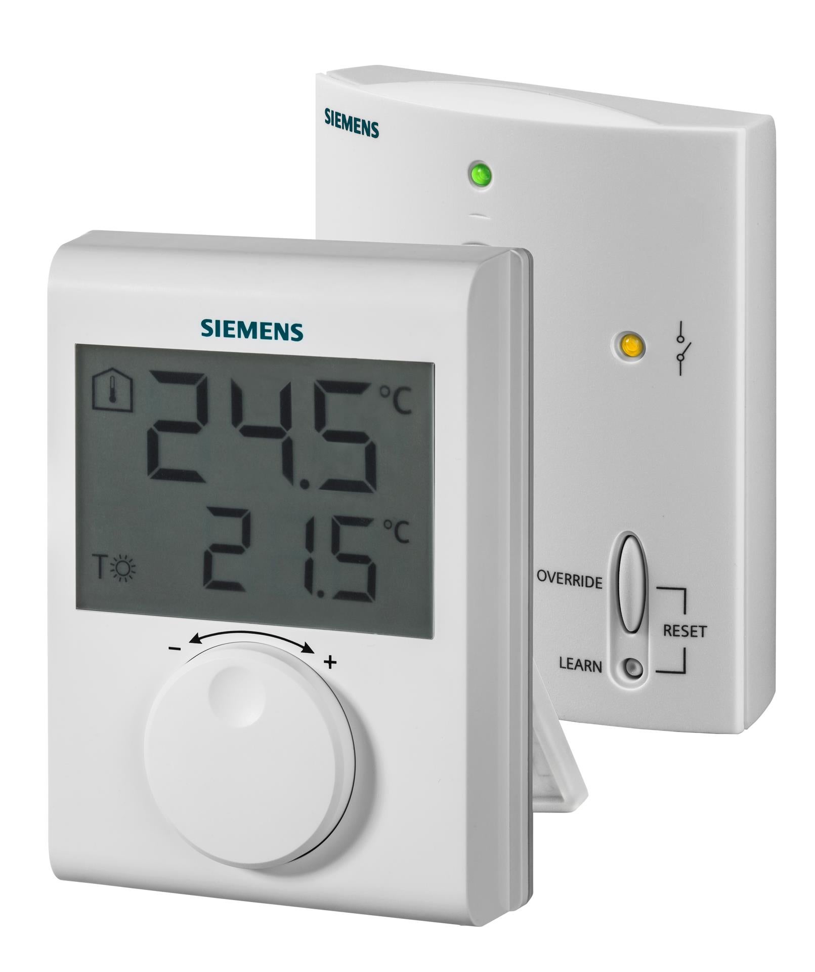 SIEMENS Thermostat d'ambiance sans fil, pour système de chauffage avec — free download