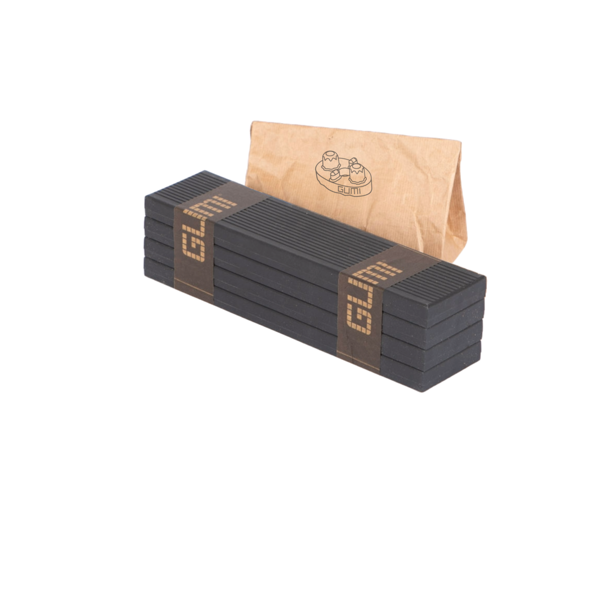 Deska Tarasowa Kompozytowa WPC Antracytowa C4 33,2x8x2,1 cm GUMI - 4szt.