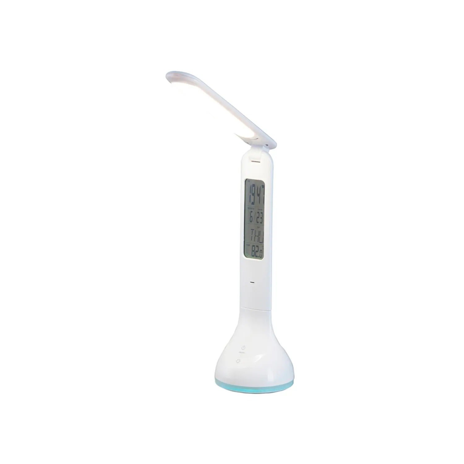 Lampka biurkowa z wyświetlaczem biała wbudowany LED 4W Justin 1515 Rabalux