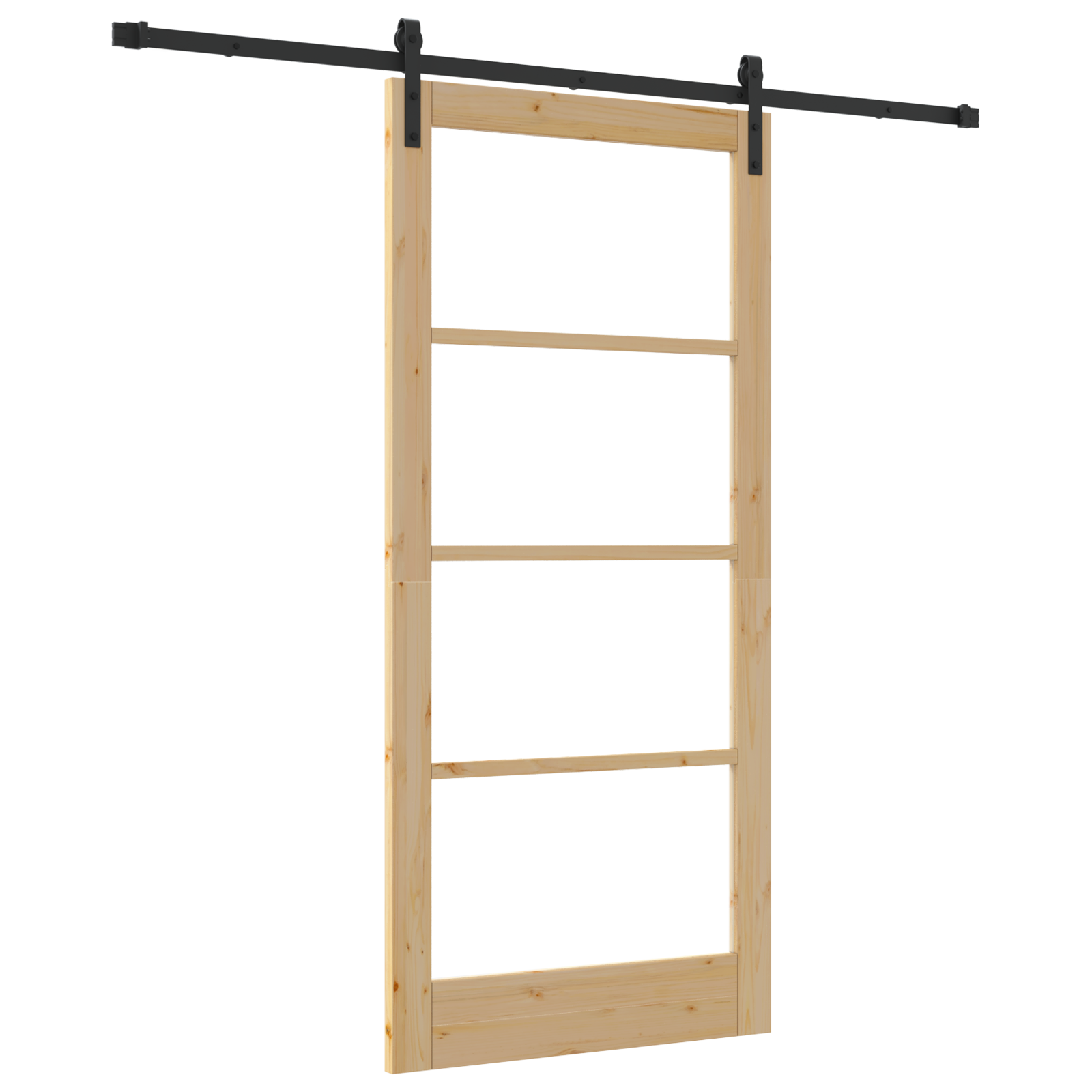 Puerta deslizante | puerta corredera con juego de herrajes 'orkdal'93x202 cm cfw53121