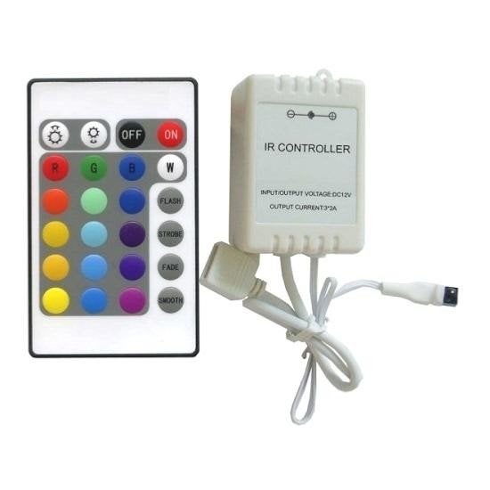 Contrôleur RGB + LED 24 commandes pour Ruban LED 12V — free download