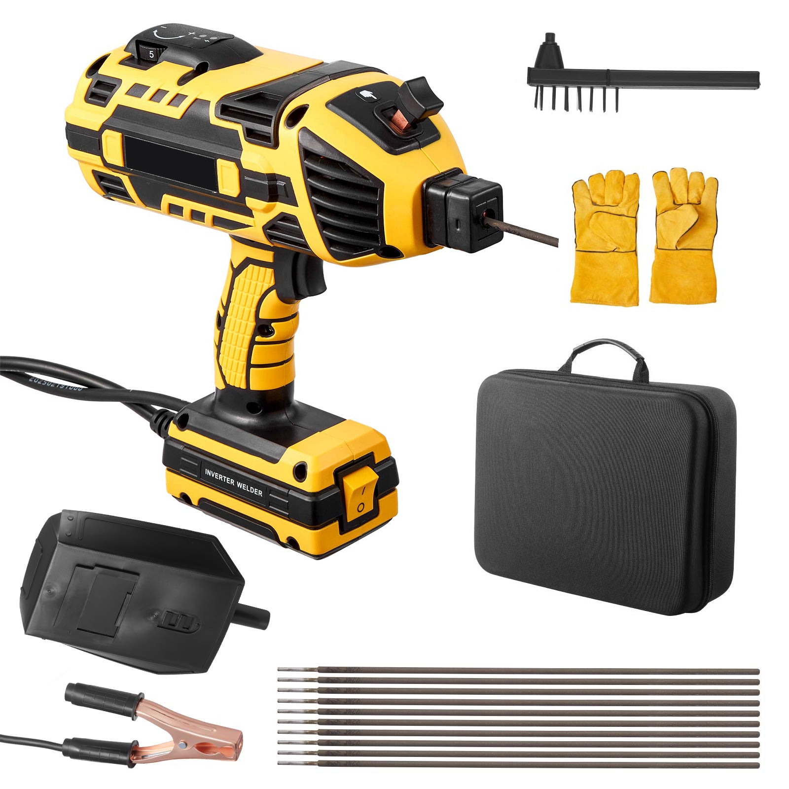 STAHLWERK Poste de soudage FLUX 120 ST Digital équipement complet fonction MMA LIFT TIG STAHLWERK Poste de soudage FLUX 120 ST Digital équipement complet fonction MMA LIFT TIG