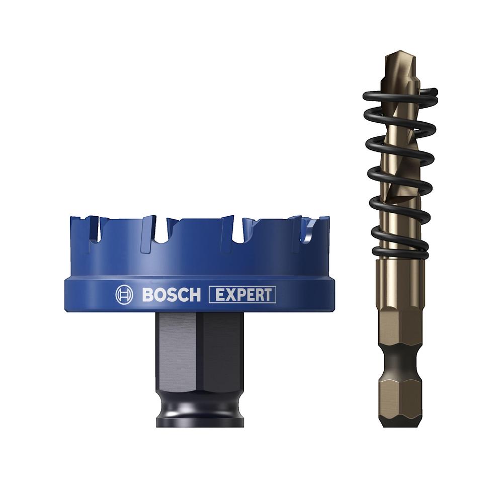 Wiertło koronowe Bosch Expert Sheet Metal ostre zęby węglikowe czarno-niebieskie