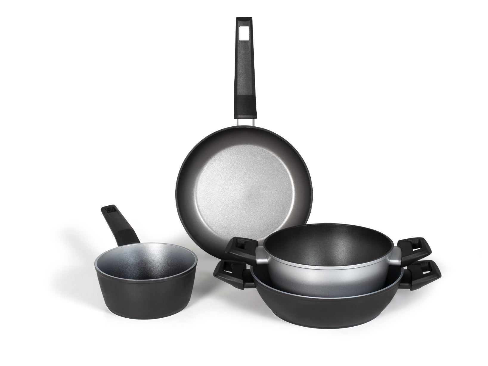 Cuocipasta H&H Alessandro Borghese 22 Cm - Antiaderente, Con Coperchio Forato, Per Induzione