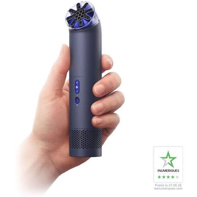 Ventilateur portable DYSON HushJet Mini Cool Bleu Cobalt