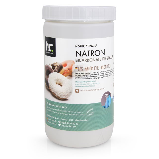 1 x 1kg de Bicarbonate de soude
