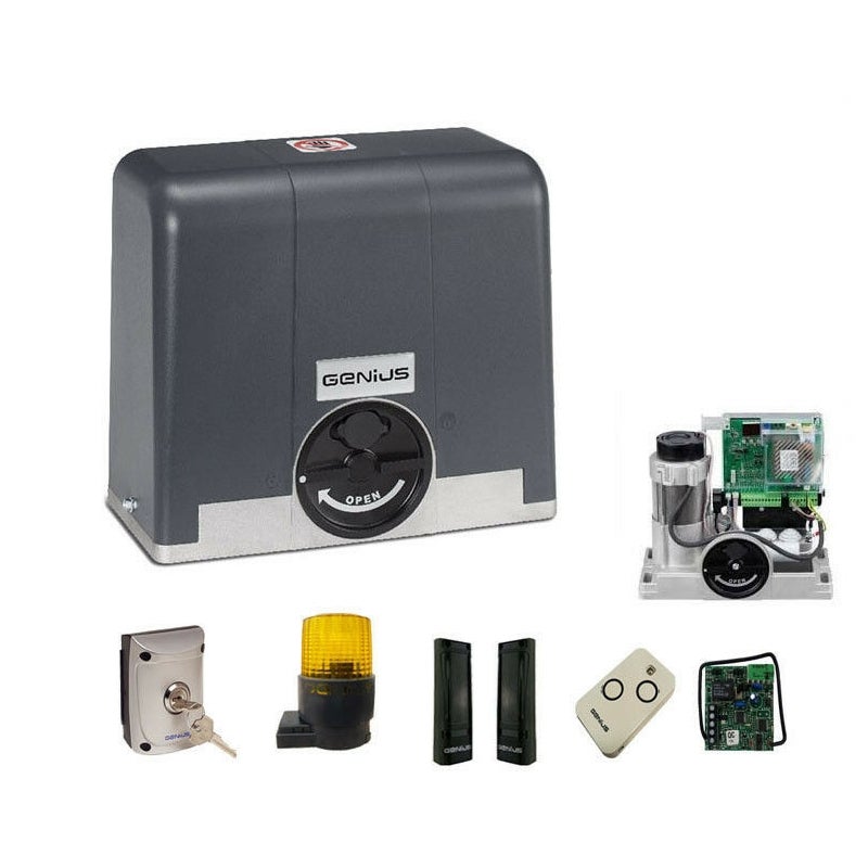 FAAC GENIUS BLIZZARD 230V KIT AUTOMAZIONE PER CANCELLI SCORREVOLI MAX 900 KG DI PESO - 3