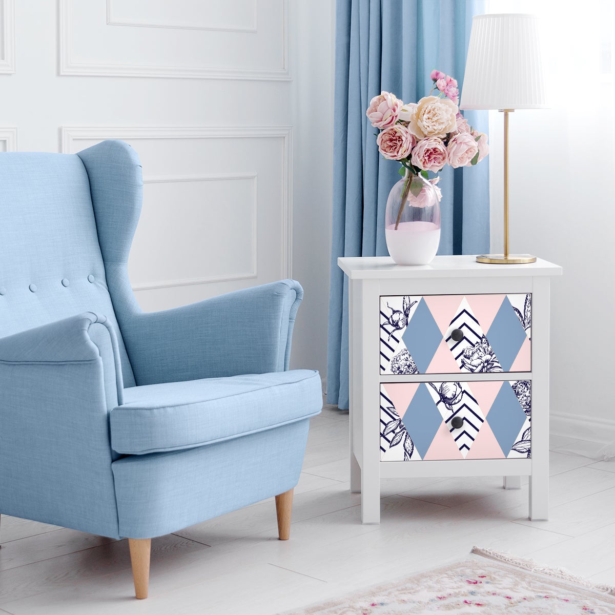 Adesivo mobili tropicale fugika - Sticker adesivo - adesivi murali - 40x60cm - 3