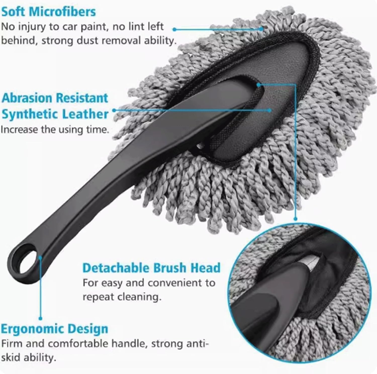 Ensemble de 10 brosses de nettoyage pour le lavage auto&nbsp;: brosse pour le nettoyage des joints de pneus, brosse pour le nettoyage des joints de carross - 2