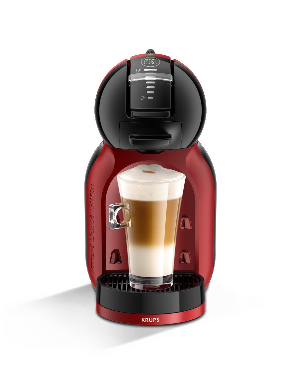 Krups Mini Me Kp123h Semi-Automática Macchina Per Caffè A Capsule 0,8 L Negro/Rojo , Leroy Merlin