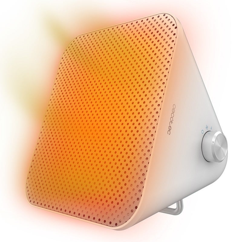 Chauffage Céramique Cecotec ReadyWarm 1500 Max - Design Moderne, 1500W, Thermostat Réglable, Chauffage D'Appoint Pour Pièces Jusqu'à 15m²