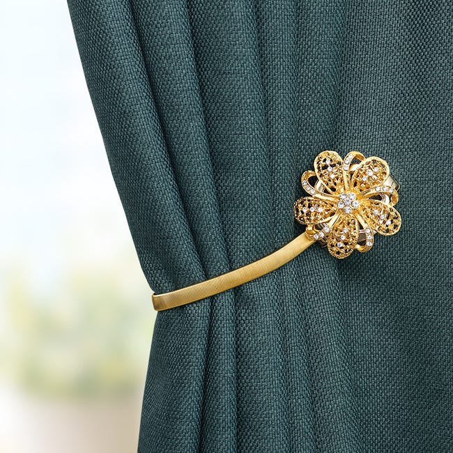 Set di 2 fermatenda in stile bohémien – Fermatenda in cotone con nappe per tende e decorazioni per finestre (marrone) | Leroy Merlin Set di 2 fermatenda in stile bohémien – Fermatenda in cotone con nappe per tende e decorazioni per finestre (marrone) | Leroy Merlin