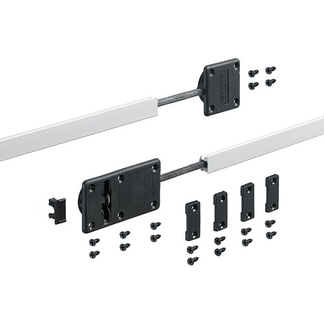 Raidisseur de porte de meuble - Epaisseur de porte maxi : 30 mm - Epaisseur de porte mini : 18 mm -HETTICH