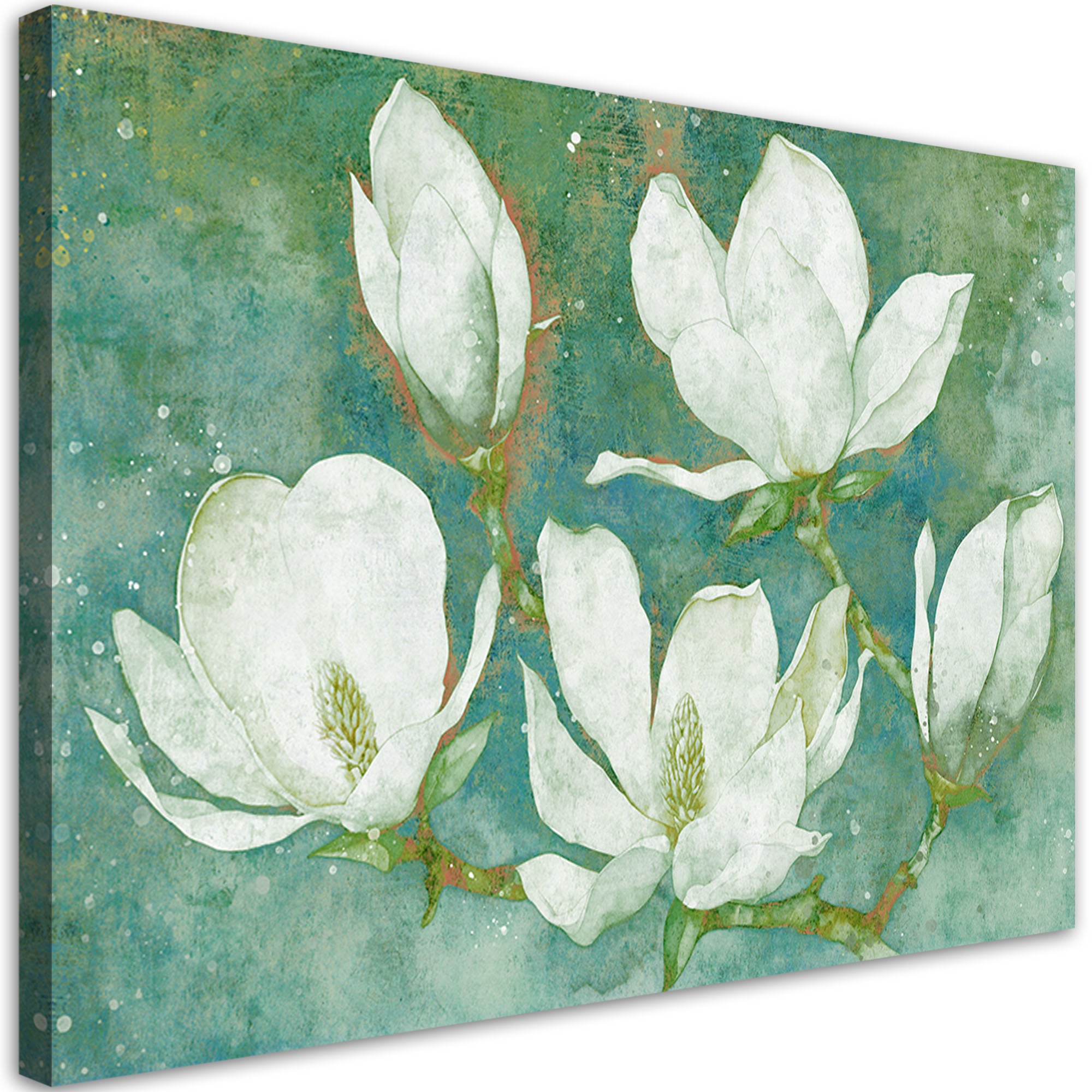 Obraz, Kwitnące magnolie abstrakcja 60x40