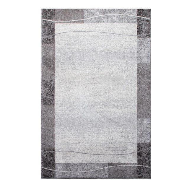 Tappeto Moderno Design Geometrico Blu - 80x150 Cm, Pelo 9 Mm, Öko-Tex 100, Per Soggiorno, Camera, Corridoio