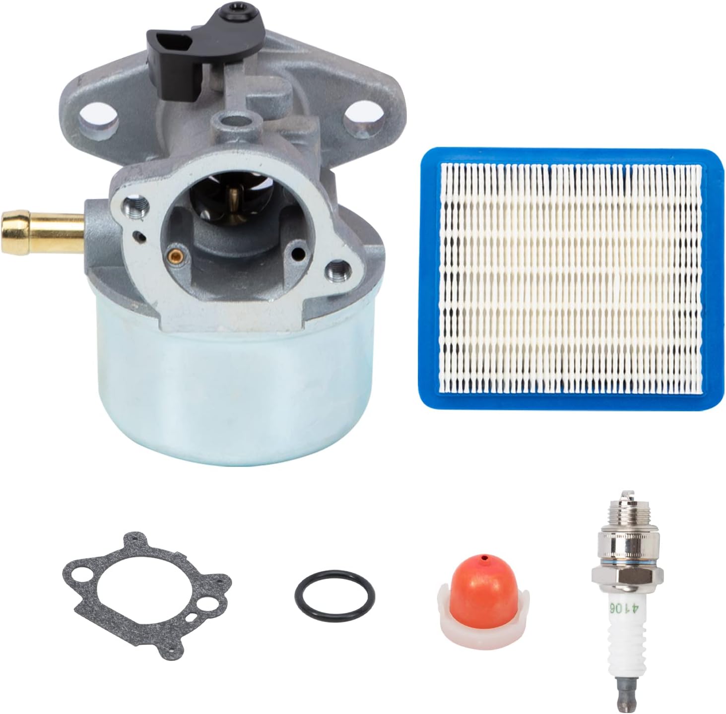 Zestaw gaźnika 799868 – z filtrem i pompką, do kosiarki ogrodowej Briggs &amp; Stratton 4–7HP