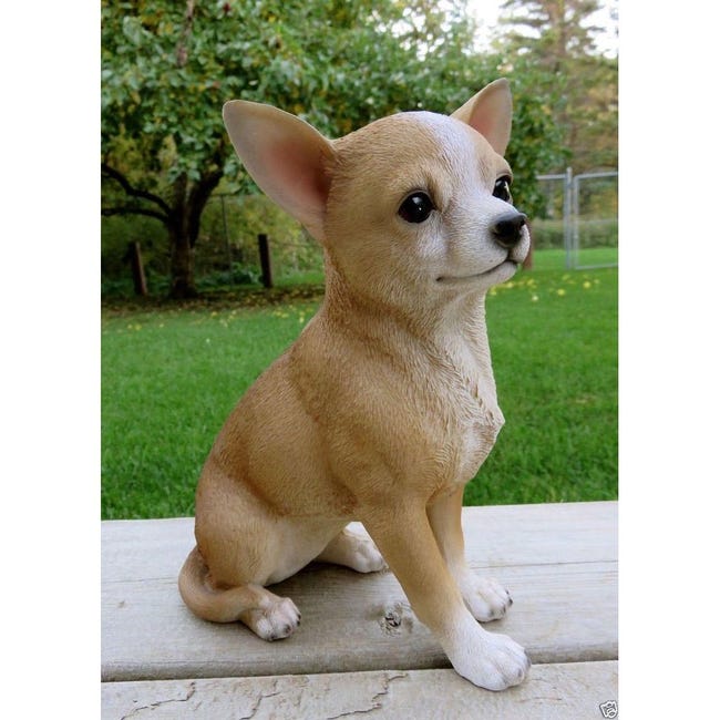 Statue CHIHUAHUA rouge en résine XXL 90 cm | Prince Décoration Statue CHIHUAHUA rouge en résine XXL 90 cm | Prince Décoration