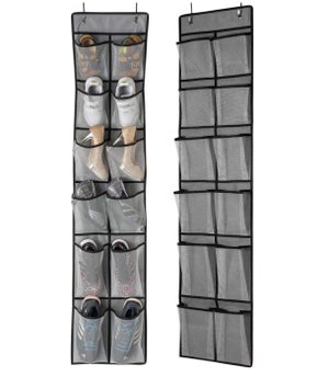 Enlitoys Étagère à Chaussures à 6 Niveaux Extensible Sur Pied (61 X 30,5 X 91,4 Cm), Organiseur