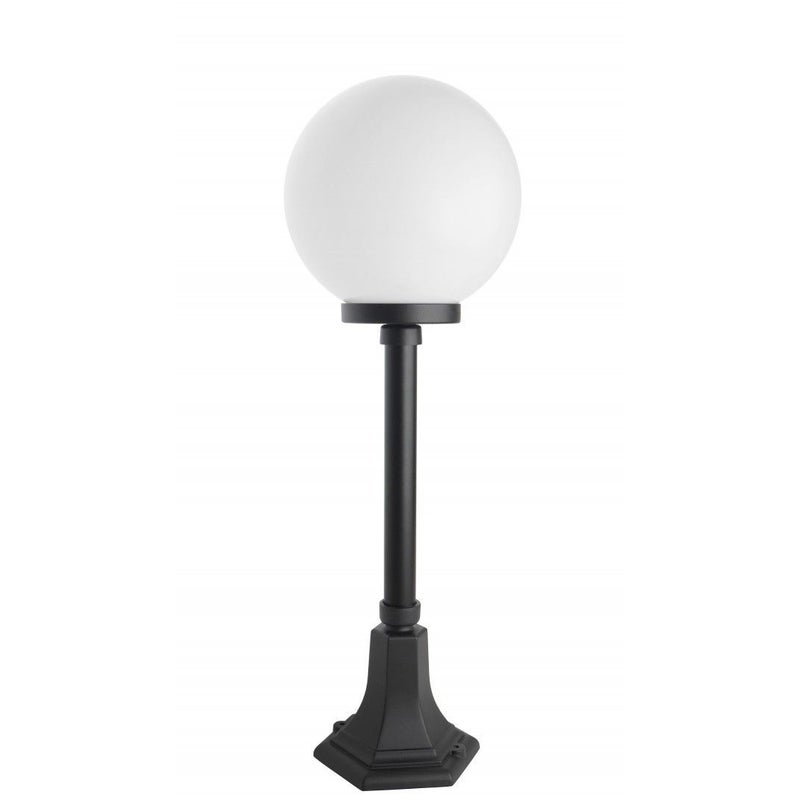 Lampa ogrodowa stojąca Kule czarna 1xE27x60W wym: 73 x 25 x 25 cm aluminium SU-MA