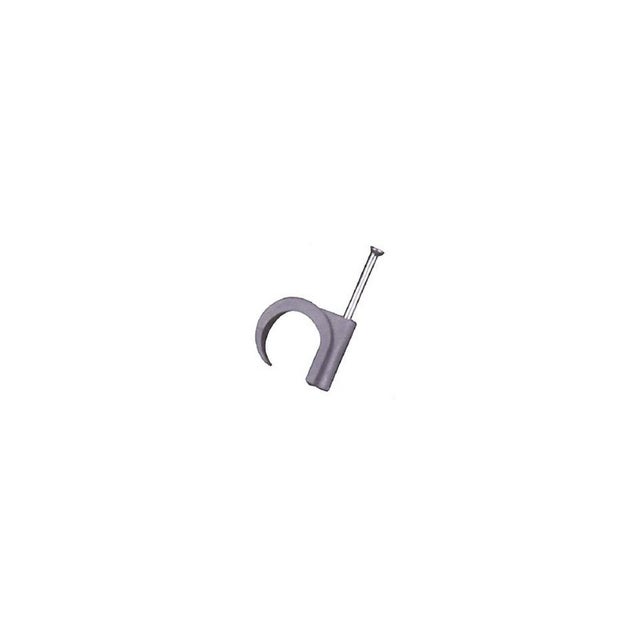 Attache pontet multi-diamètres - Diamètre 8 à 12mm - Longueur de pointe 25.5 mm - Gris