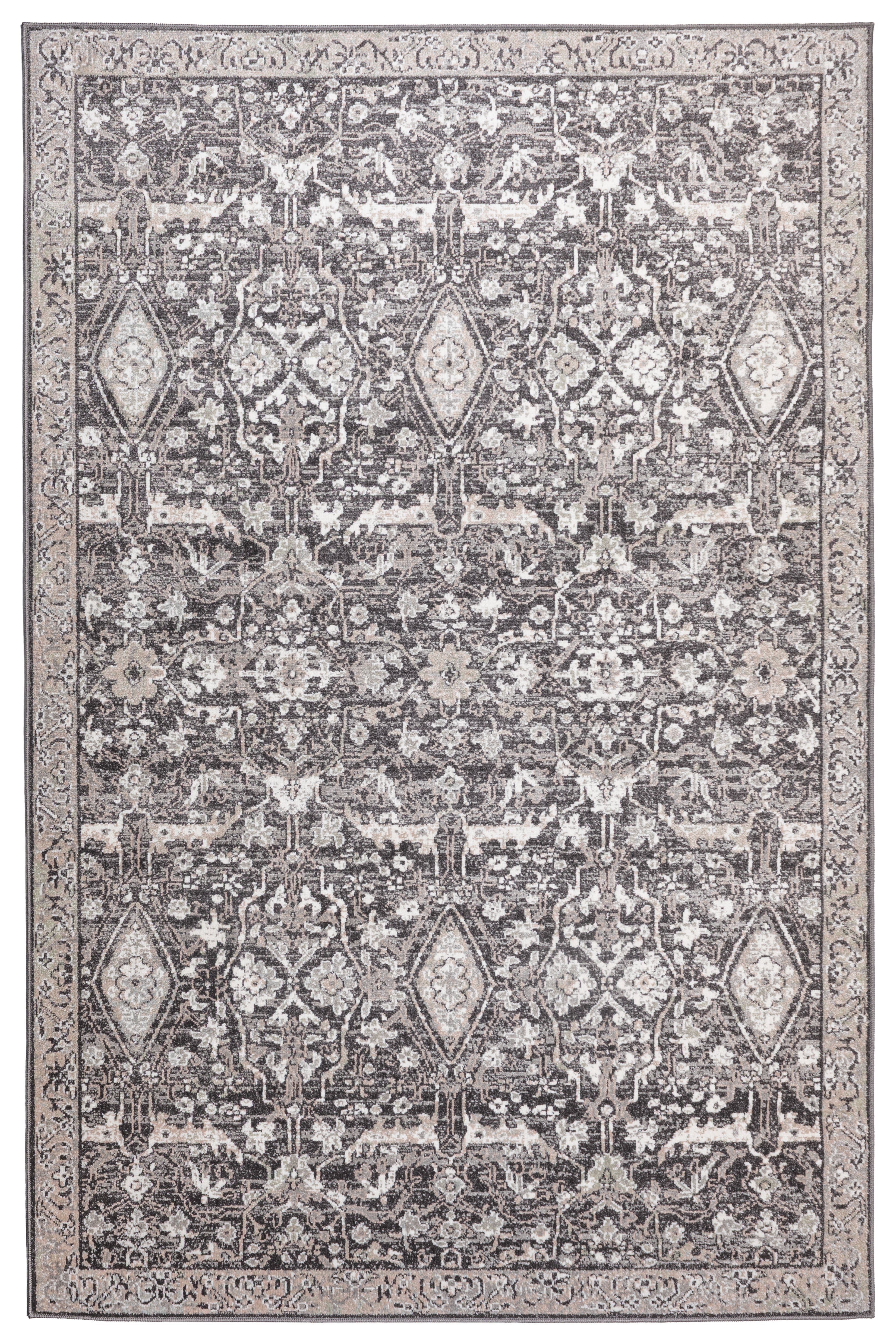 Dywan Multidecor Tanisero 133 x 190 cm orientalny szary 1 szt.