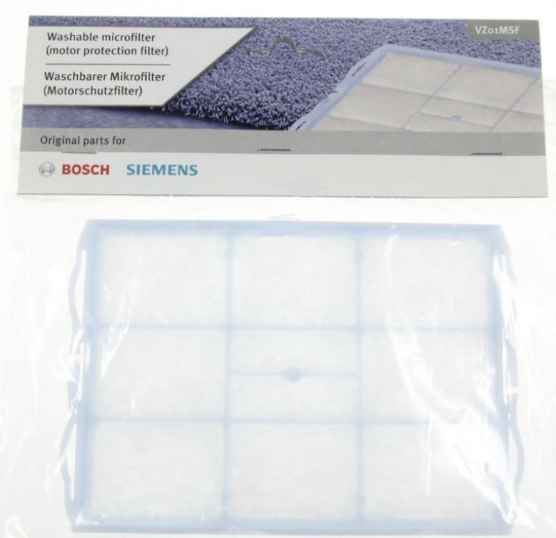 Filtre De Protection Moteur Lavable Siemens VZ01MSF - Pour Lave-Vaisselle - Fabriqué Aux Pays-Bas - 5