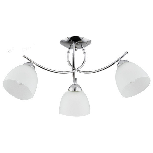 Lampa sufitowa wisząca Marisa chromowana 3xE27x15W nowoczesna wym: 27 x 63 x 63 cm metal Alfa