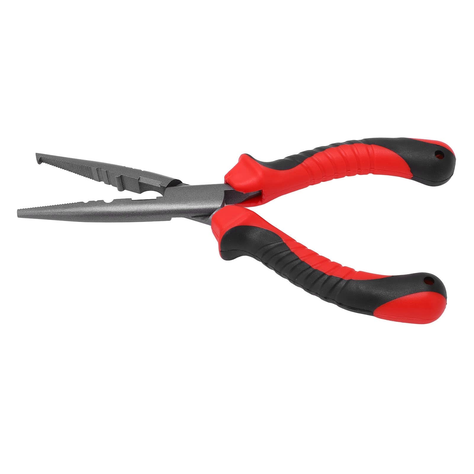 Pince à Ligne Multifonction – Double Ouverture, Acier Inoxydable, Coupe-ligne Et Pince à épiler, Pêche Leurres Et Anneaux