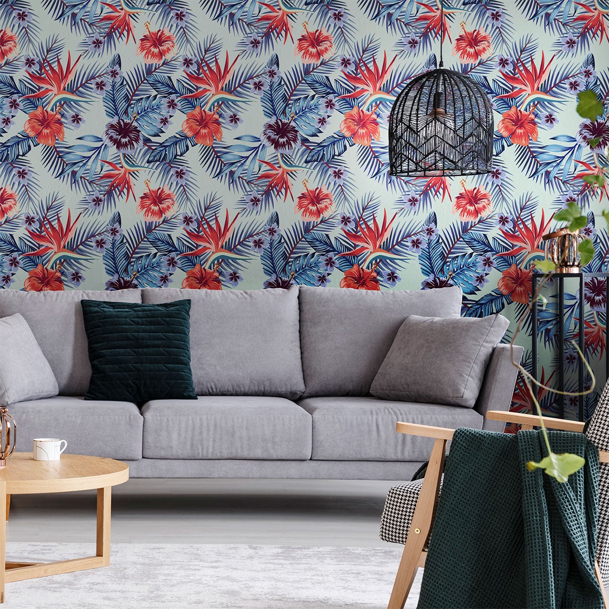 Adesivo arazzo tropicale Natal - Sticker adesivo - adesivi murali - 30x30cm - 3