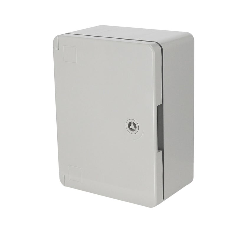 Obudowa standardowa ABS 250x330x140 z ocynkowaną płytą montażową szara HOROZ ELECTRIC