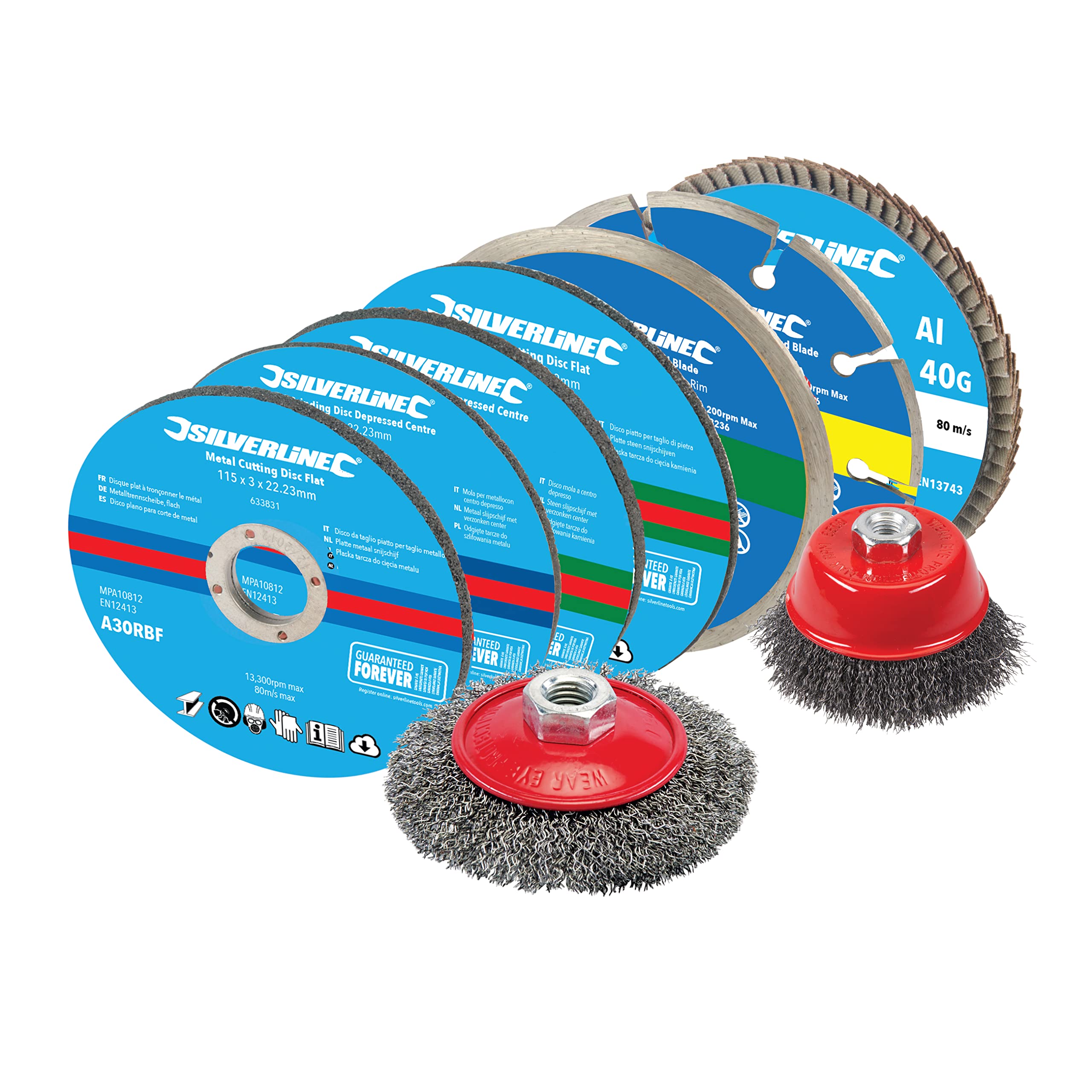 Silverline 4 Pezzi Set Da Coltivazione Per Giardino – Attrezzi Manuali Per Fiori E Orto