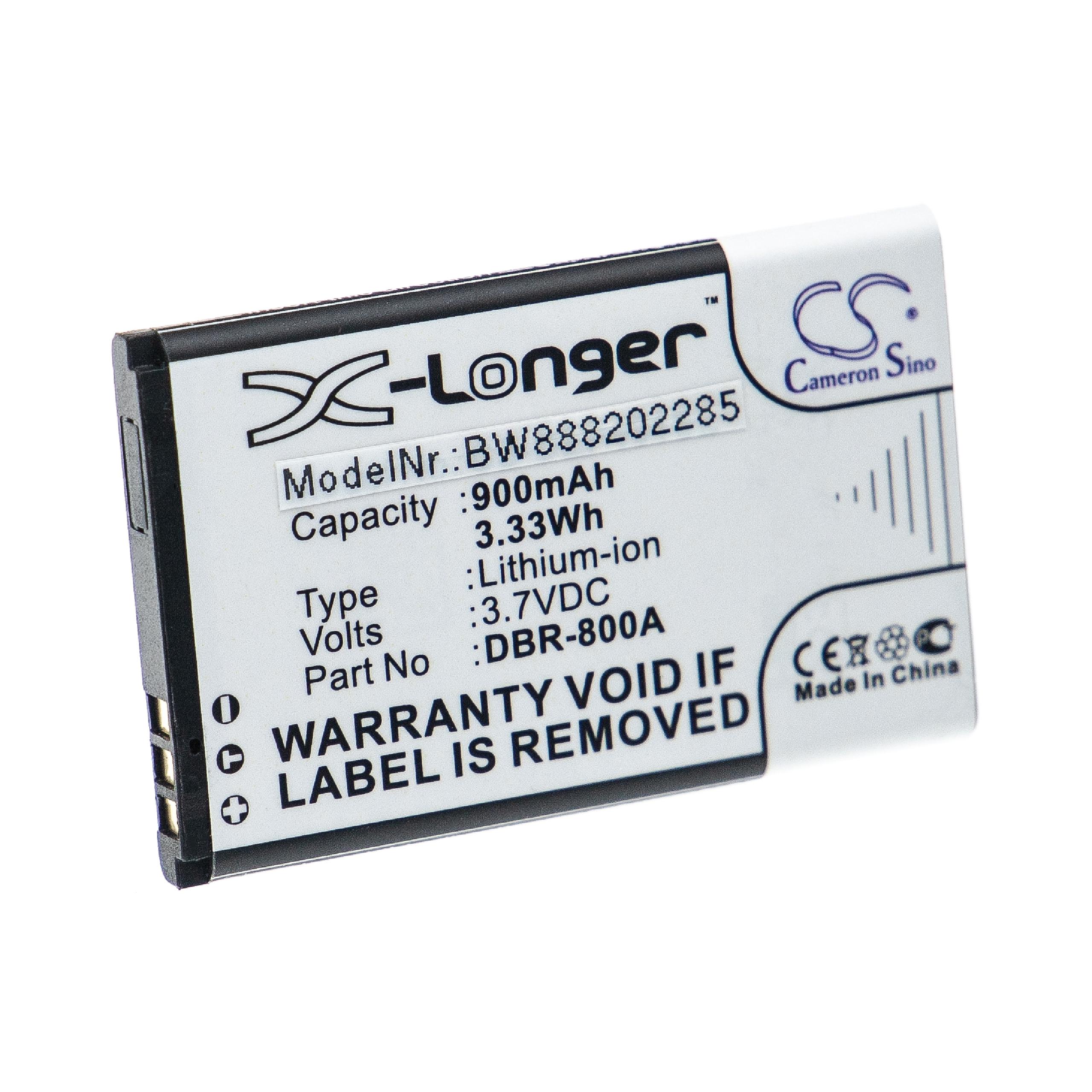 Vhbw Batteria Compatibile Per Evolveo EP-600, 900mAh, 3.7V, Li-Ion, Ricambio Per Smartphone - 2