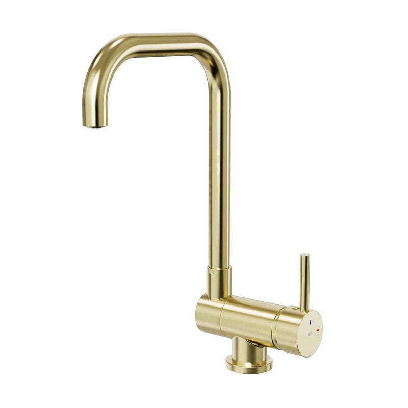 Składana bateria kuchenna ESSEBAGNO New Oslo Złota