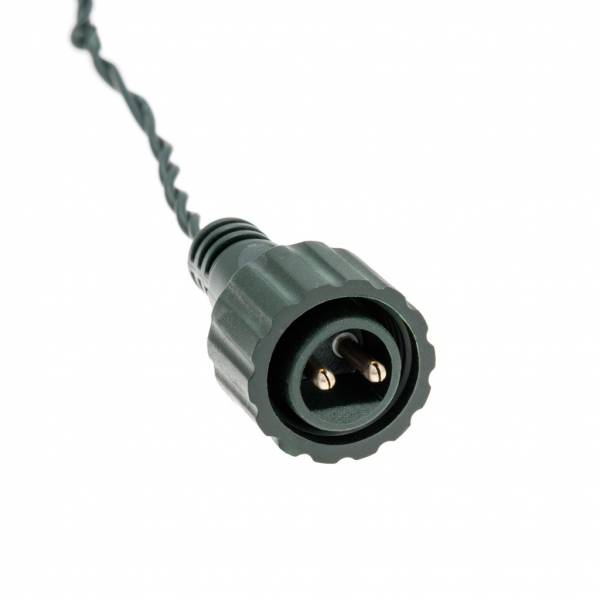 Guirlande lumineuse 10M 200 mini LED blanc chaud Prolongeable 31V câble vert IP44 SMART Connect Lotti - 4